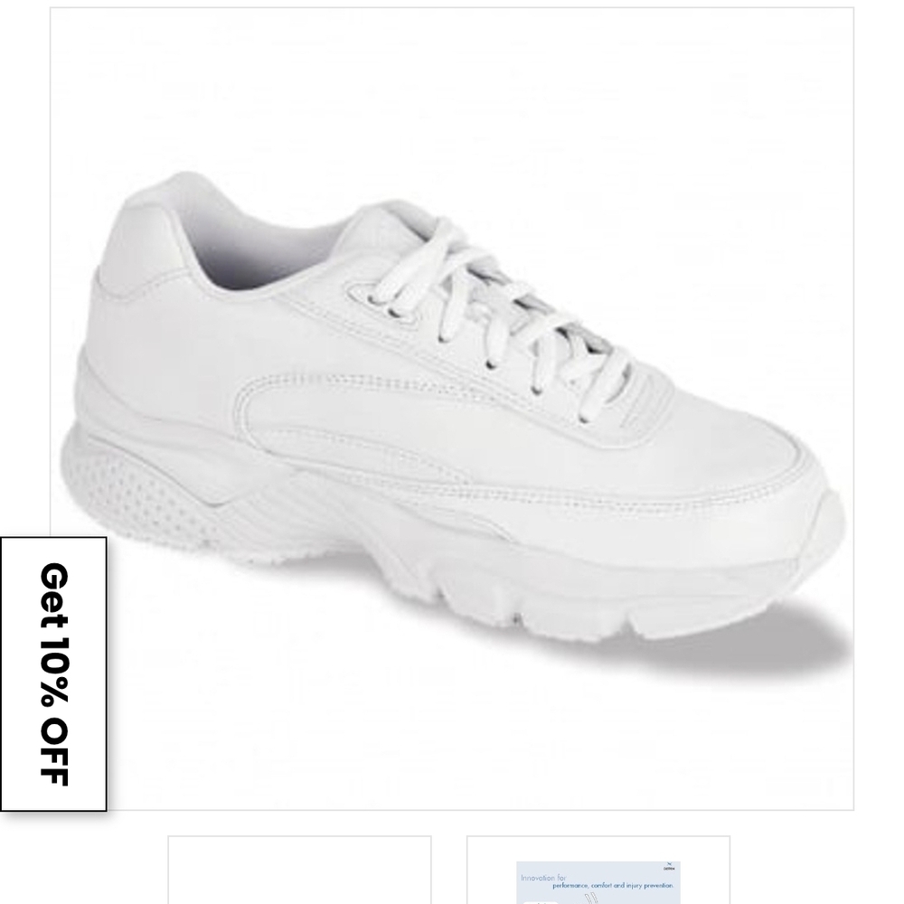 Apex White Athletic Shoes for Women - Picture 5 of 5